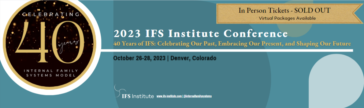 Blue rectangle text IFS Institute Conference Oct 26-28 2023