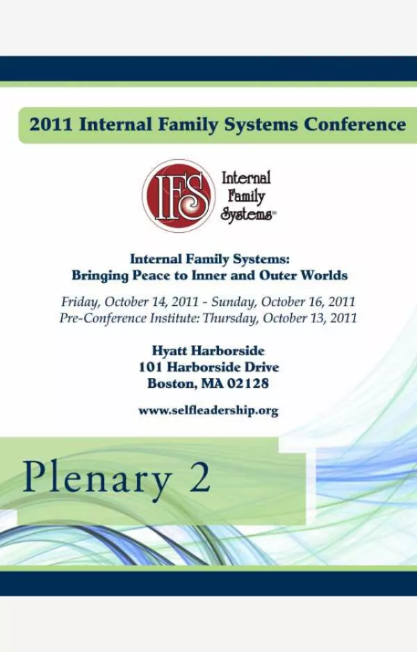 2011 Conference - Plenary 2